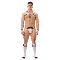 Barcode Berlin Jockstrap Bottom Blanc